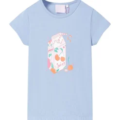 vidaXL Camiseta infantil azul 92 Best