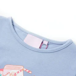 vidaXL Camiseta infantil azul 92 Best