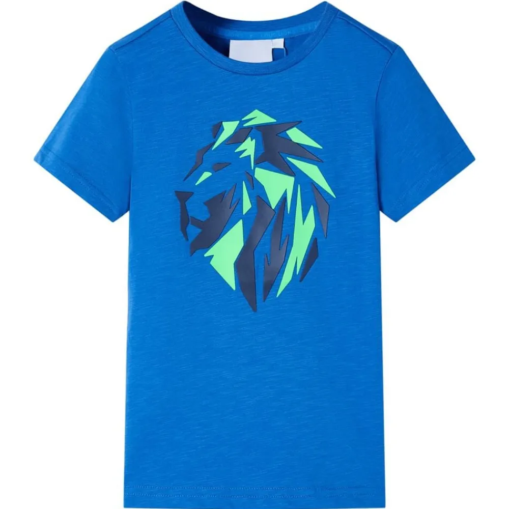 vidaXL Camiseta infantil 104 Azul Online