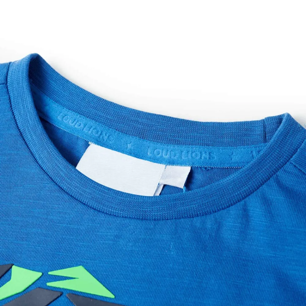 vidaXL Camiseta infantil 104 Azul Online