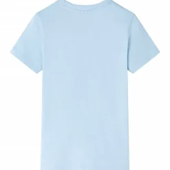 vidaXL Camiseta infantil claro 104 Azul Clearance