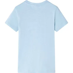 vidaXL Ropa Y Accesorios-Camiseta infantil azul claro 128