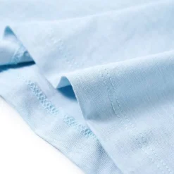 vidaXL Ropa Y Accesorios-Camiseta infantil azul claro 128