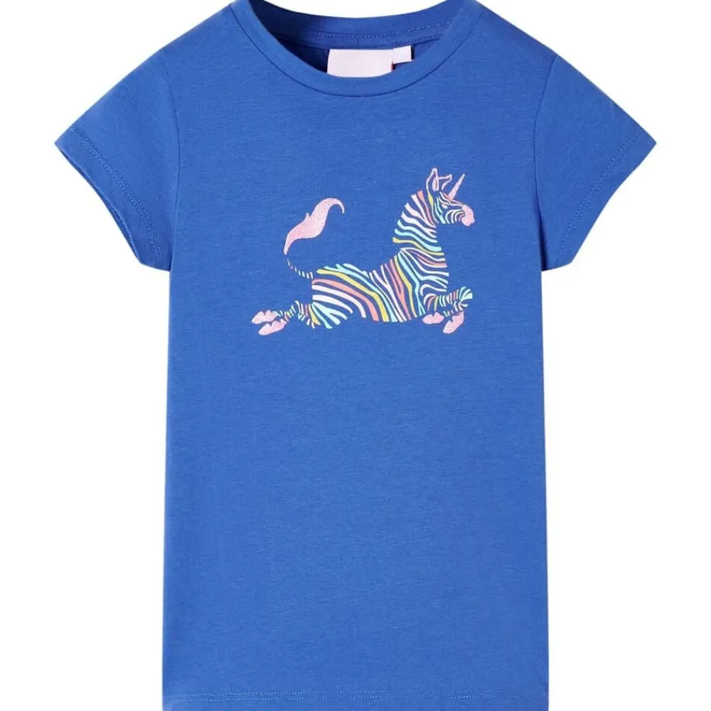 vidaXL Ropa Y Accesorios-Camiseta infantil cobalto 104