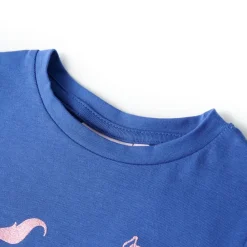 vidaXL Ropa Y Accesorios-Camiseta infantil cobalto 104