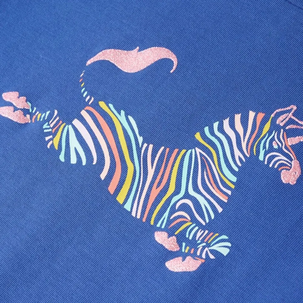 vidaXL Ropa Y Accesorios-Camiseta infantil cobalto 104