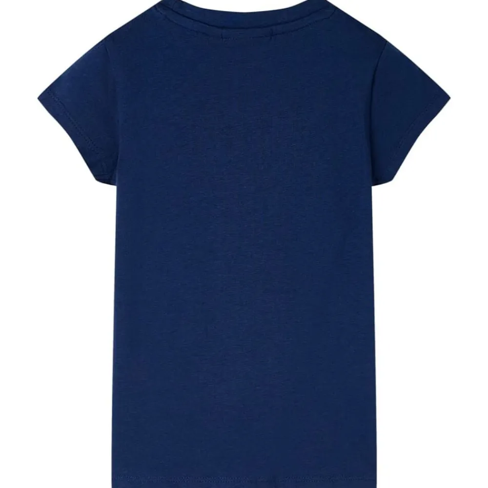 vidaXL Ropa Y Accesorios-Camiseta infantil marino 116