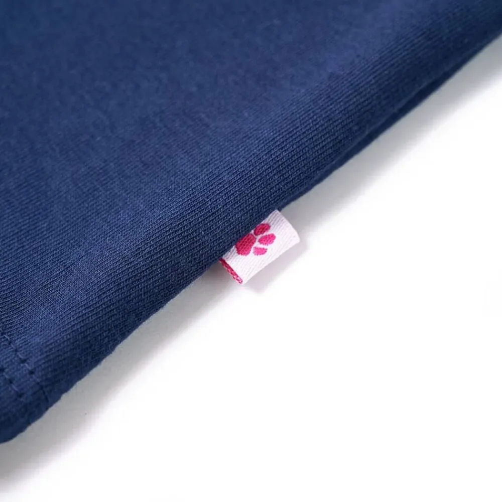 vidaXL Ropa Y Accesorios-Camiseta infantil marino 116