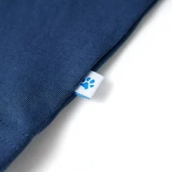 vidaXL Camiseta infantil oscuro 116 Azul Discount
