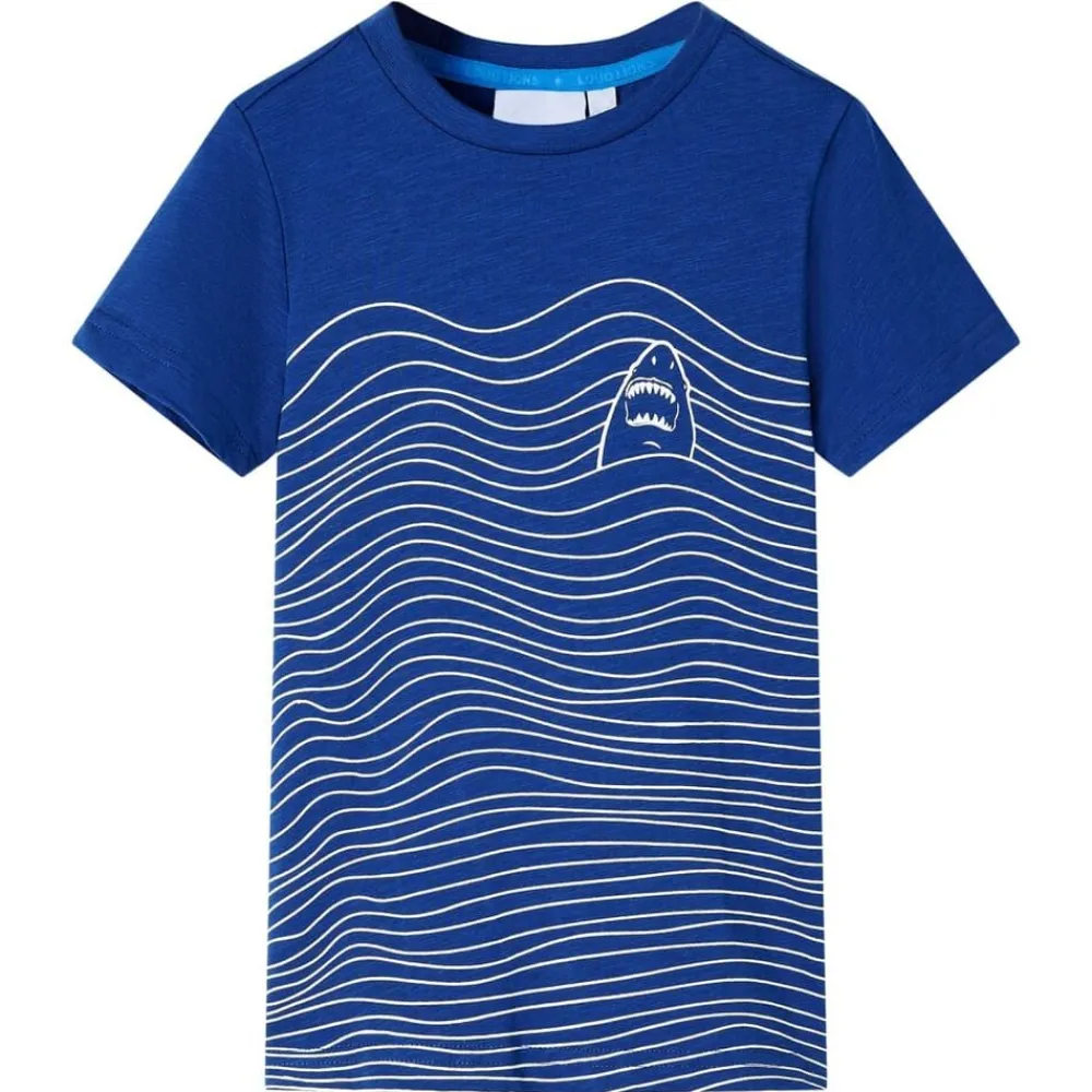 vidaXL Ropa Y Accesorios-Camiseta infantil oscuro 128