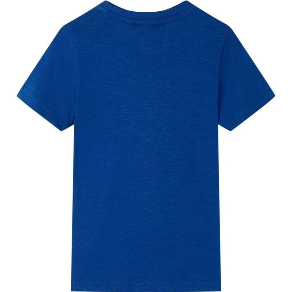vidaXL Camiseta infantil oscuro 104 Azul Sale