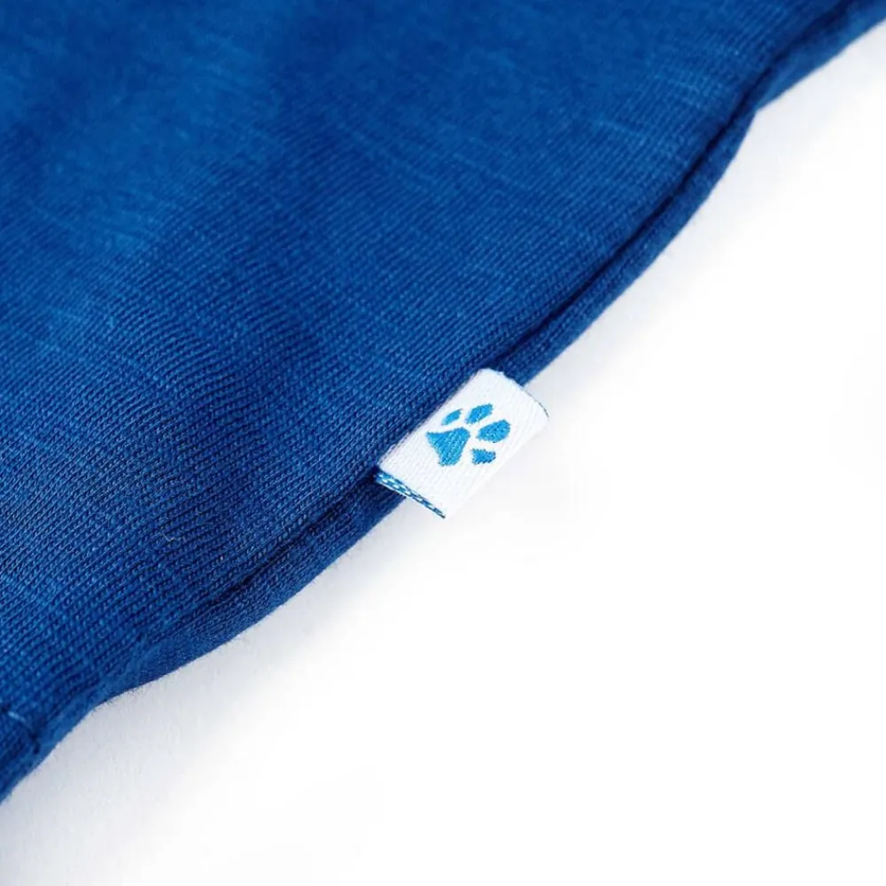 vidaXL Camiseta infantil oscuro 104 Azul Sale