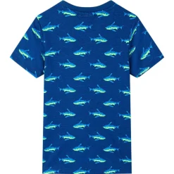 vidaXL Camiseta infantil oscuro 92 Azul Online