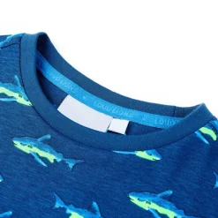 vidaXL Camiseta infantil oscuro 92 Azul Online