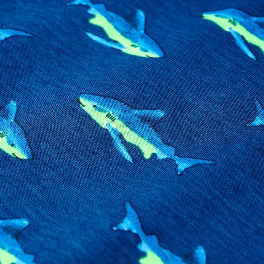 vidaXL Camiseta infantil oscuro 92 Azul Online