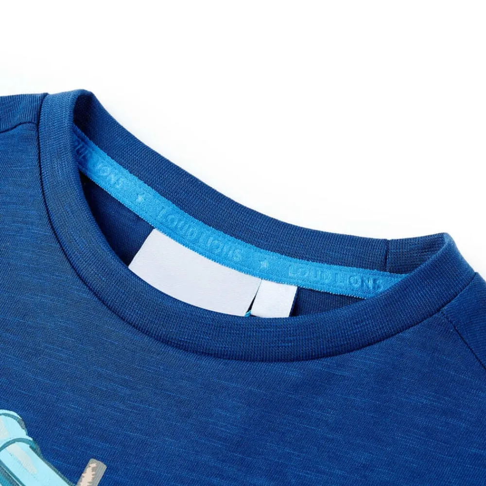 vidaXL Ropa Y Accesorios-Camiseta infantil oscuro 128