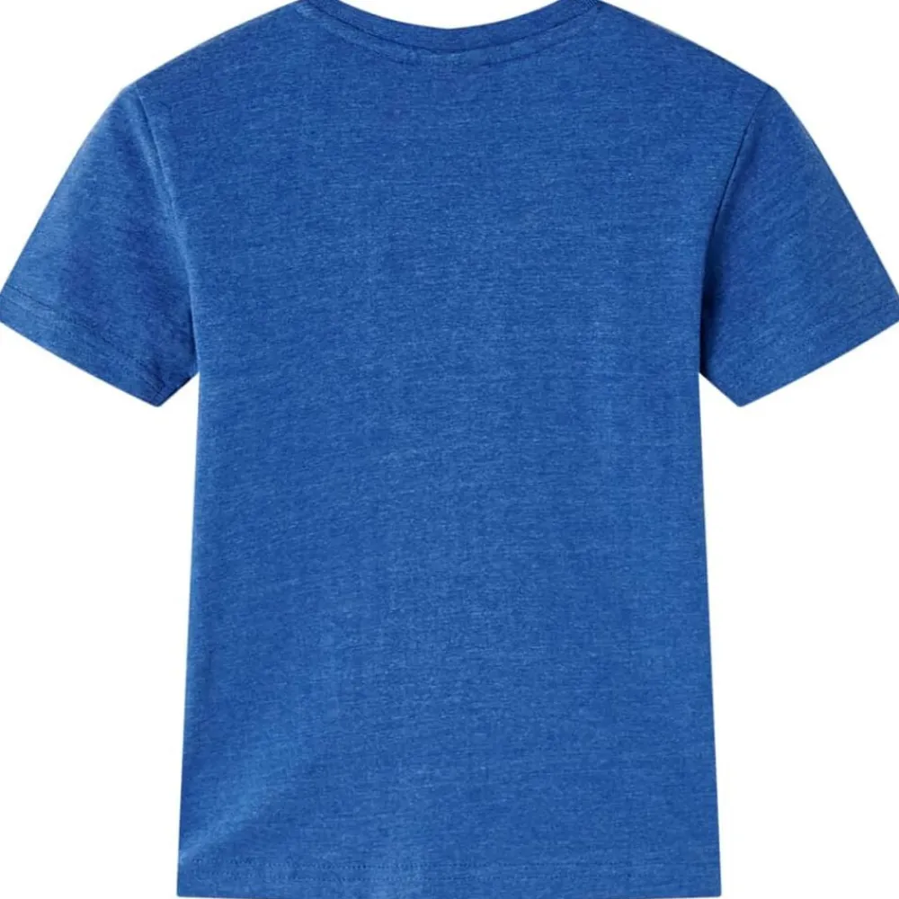 vidaXL Camiseta infantil mélange 116 Azul oscuro Outlet