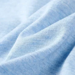 vidaXL Camiseta infantil azul suave melange 104