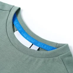 vidaXL Camiseta infantil 104 Caqui Sale
