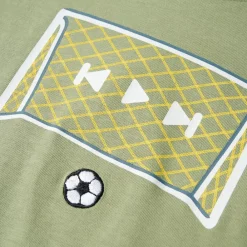vidaXL Camiseta infantil claro 116 Caqui New