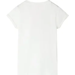 vidaXL Camiseta infantil color crudo 104 New