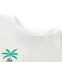 vidaXL Camiseta infantil color crudo 104 New