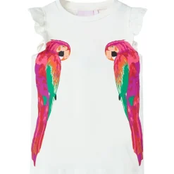 vidaXL Camiseta infantil color crudo 104 Hot