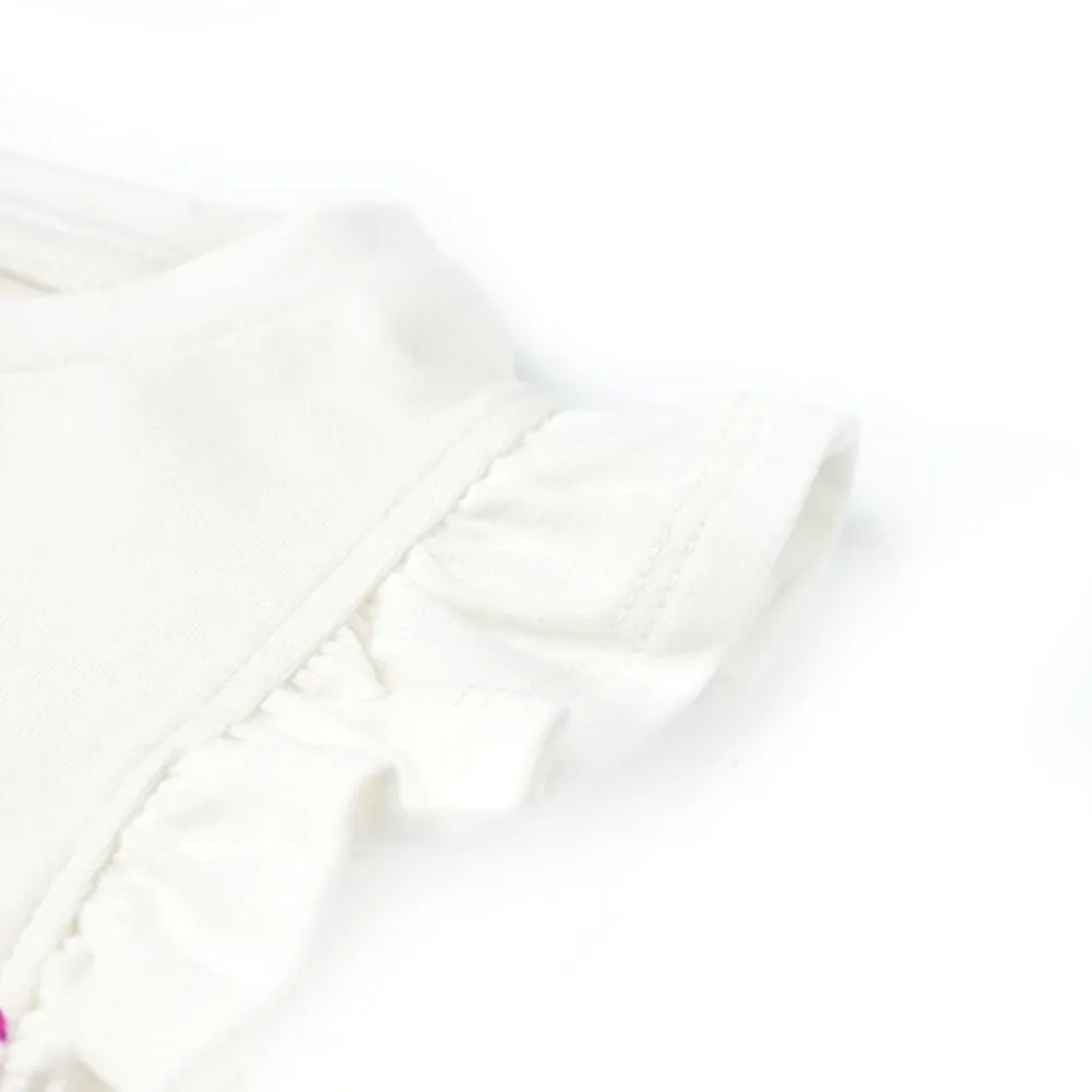 vidaXL Camiseta infantil color crudo 104 Hot