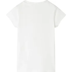 vidaXL Camiseta infantil color 140 Crudo Online