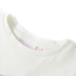 vidaXL Camiseta infantil color 140 Crudo Online