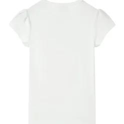 vidaXL Camiseta infantil color 140 Crudo Discount