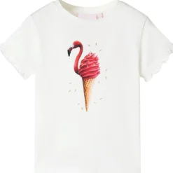 vidaXL Camiseta infantil color 104 Crudo Clearance