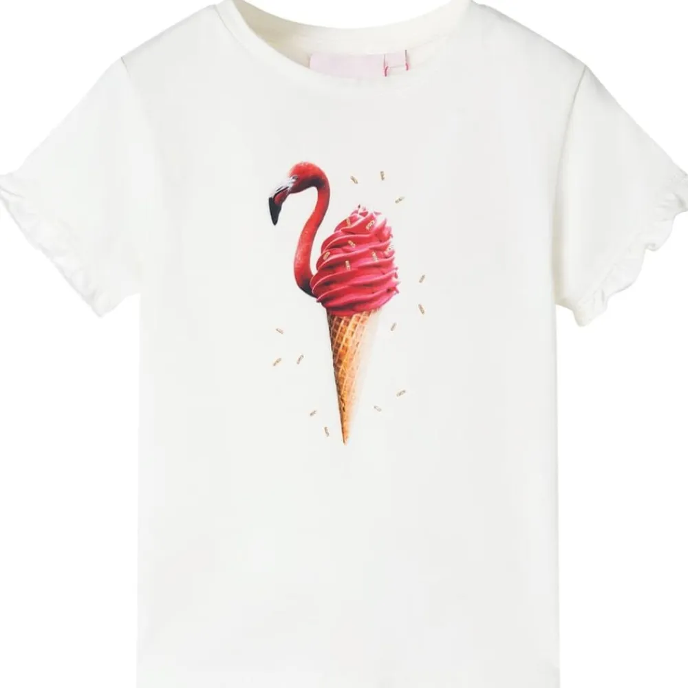 vidaXL Camiseta infantil color 104 Crudo Clearance