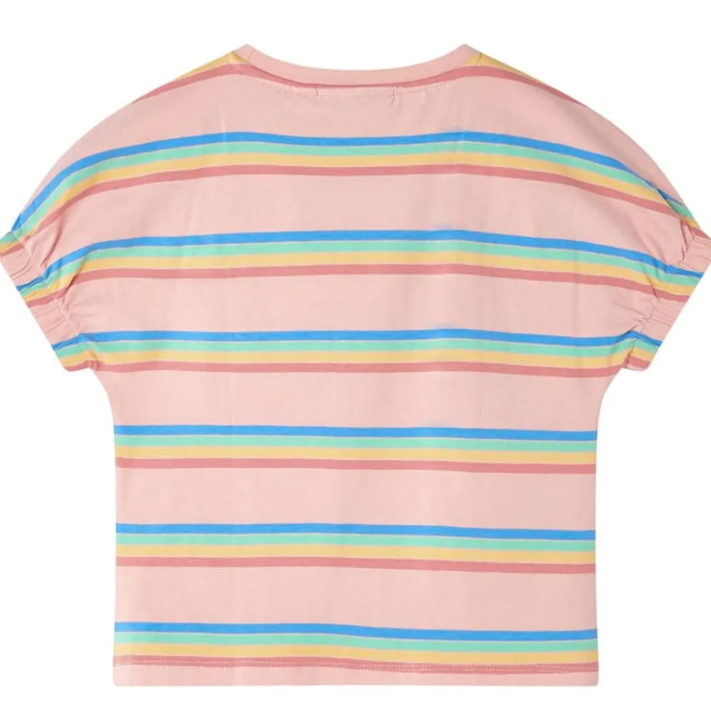 vidaXL Ropa Y Accesorios-Camiseta infantil color melocotón 128