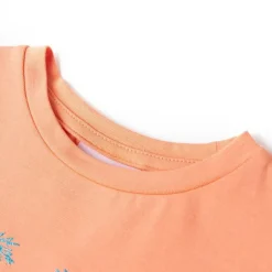 vidaXL Ropa Y Accesorios-Camiseta infantil color melocotón 128