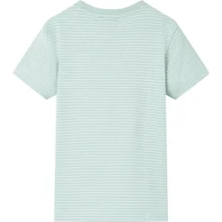 vidaXL Ropa Y Accesorios-Camiseta infantil con rayas verde menta claro 104