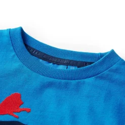 vidaXL Camiseta infantil de manga larga cobalto 104 Azul
