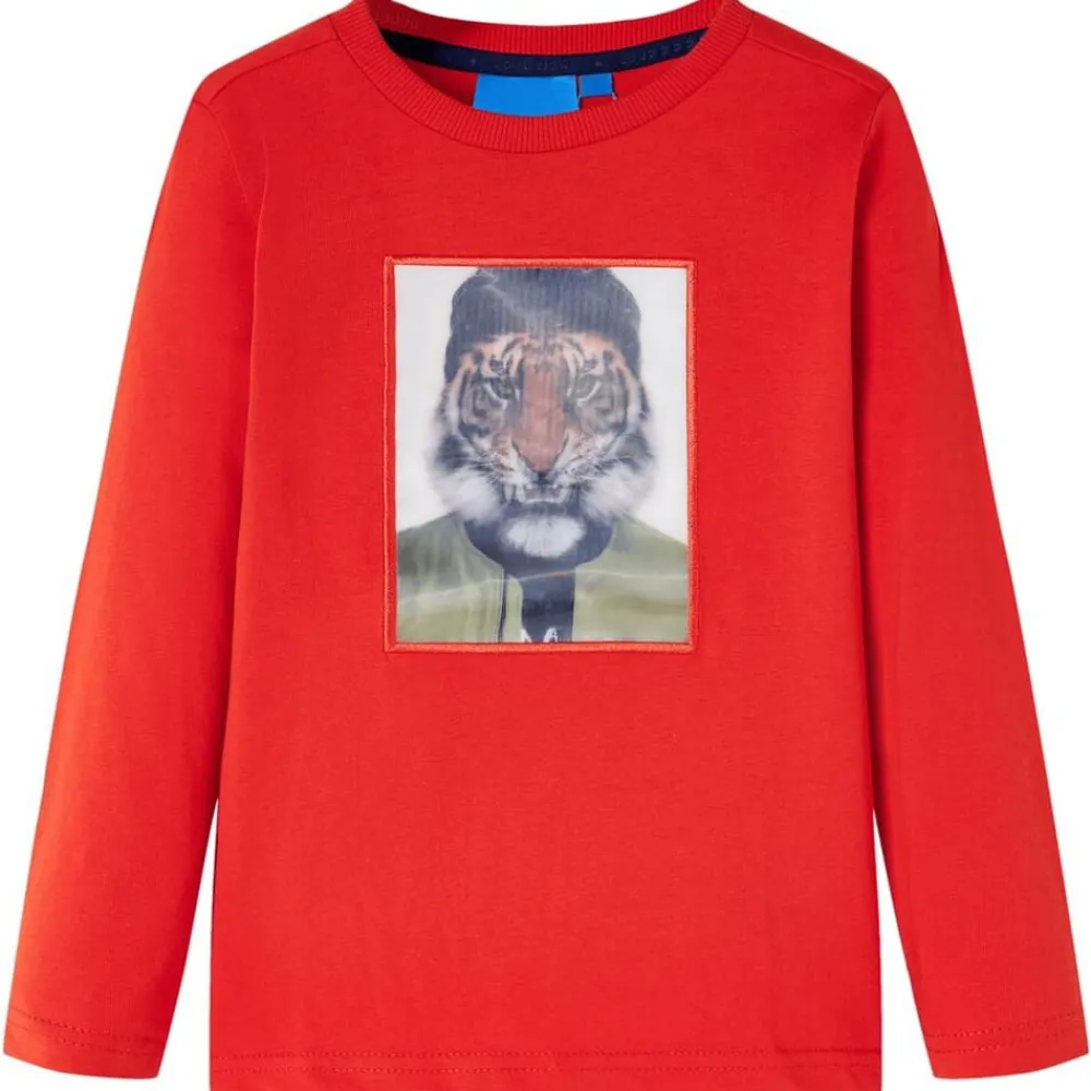 vidaXL Ropa Y Accesorios-Camiseta infantil de manga larga 128
