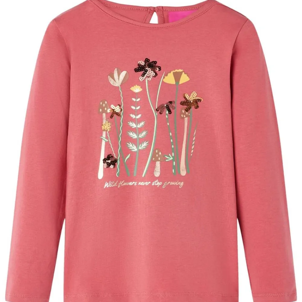 vidaXL Ropa Y Accesorios-Camiseta infantil de manga larga envejecido 92