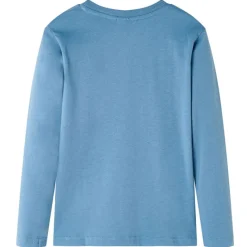 vidaXL Camiseta infantil de manga larga medio 92 Azul Best