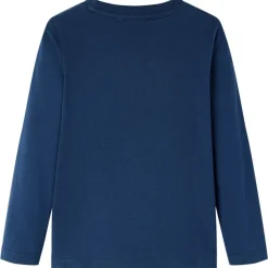 vidaXL Camiseta infantil de manga larga azul marino 104 Best