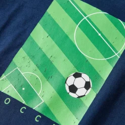 vidaXL Camiseta infantil de manga larga azul marino 104 Best