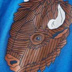vidaXL Ropa Y Accesorios-Camiseta infantil de manga larga cobalto 116