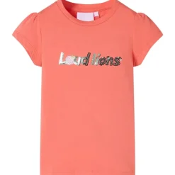vidaXL Ropa Y Accesorios-Camiseta infantil de manga casquillo 116