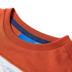 vidaXL Camiseta infantil de manga larga color teja claro 104 &Oacute;xido Hot