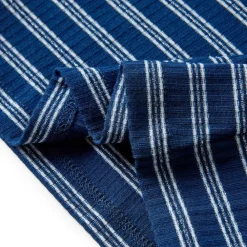 vidaXL Camiseta infantil de manga larga azul marino 128 Clearance
