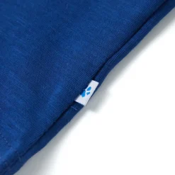 vidaXL Camiseta infantil de manga corta oscuro 104 Azul Online
