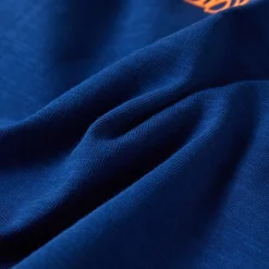vidaXL Camiseta infantil de manga corta oscuro 104 Azul Online