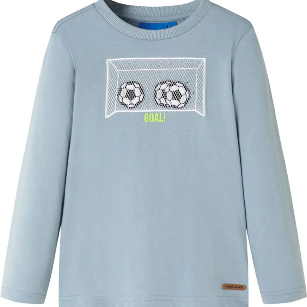 vidaXL Ropa Y Accesorios-Camiseta infantil de manga larga claro 92
