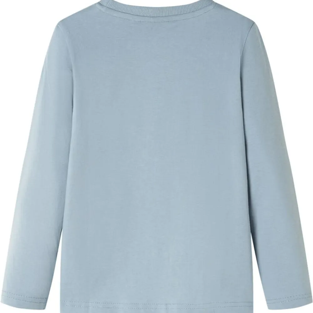 vidaXL Ropa Y Accesorios-Camiseta infantil de manga larga claro 92